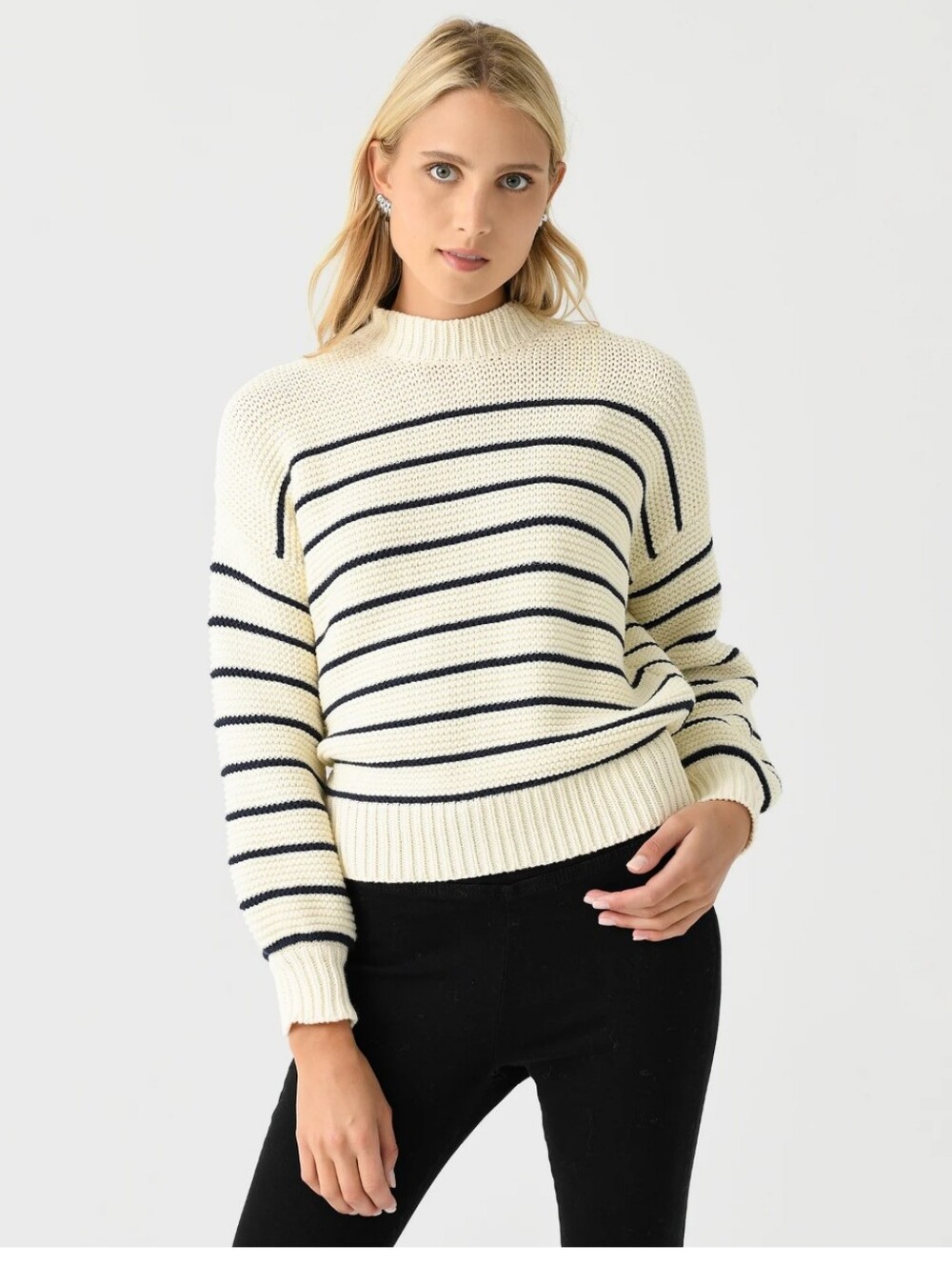 Alex Mill Button-back Stripe Sweater (XS)